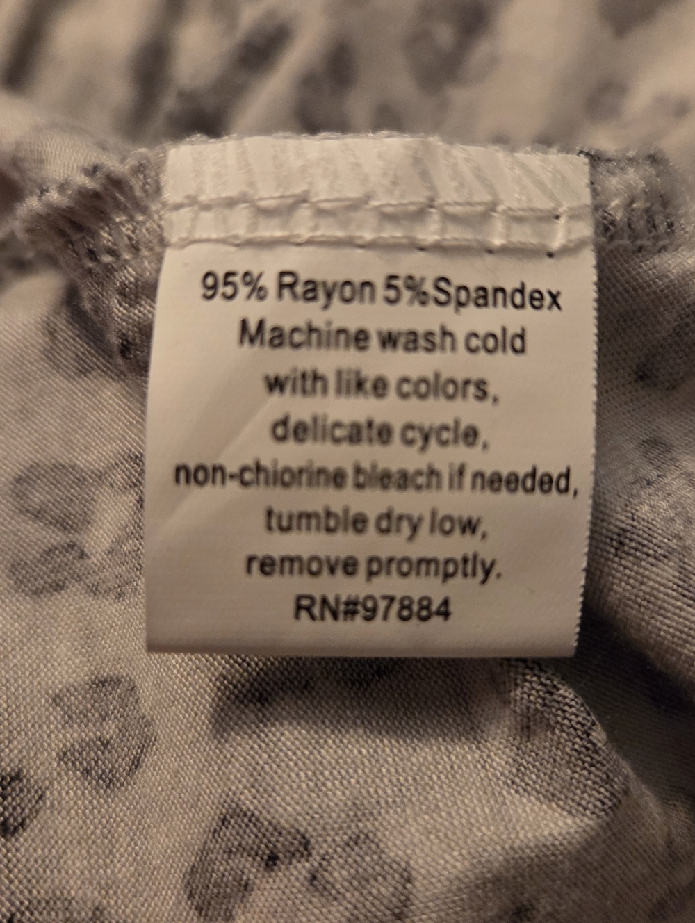 Leopard Print Gray & Black Cardigan NWT - Picture 12 of 12